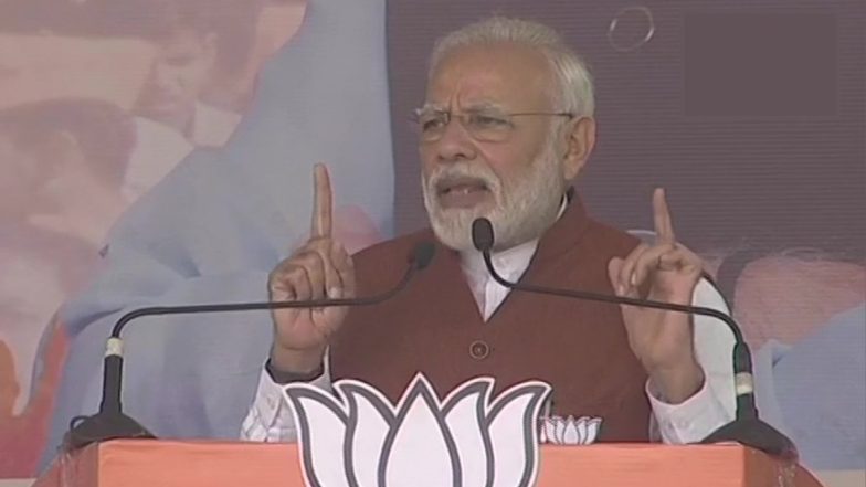 PM Modi Puts Onus on Congress For Anti-CAB Protests in Northeast, Accuses Party of Stoking Tensions in Assam, Neighbouring States