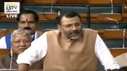 GDP to Have No Major Value in Future, 'Happiness' More Important: BJP MP Nishikant Dubey Tells Lok Sabha on Falling Growth Rate