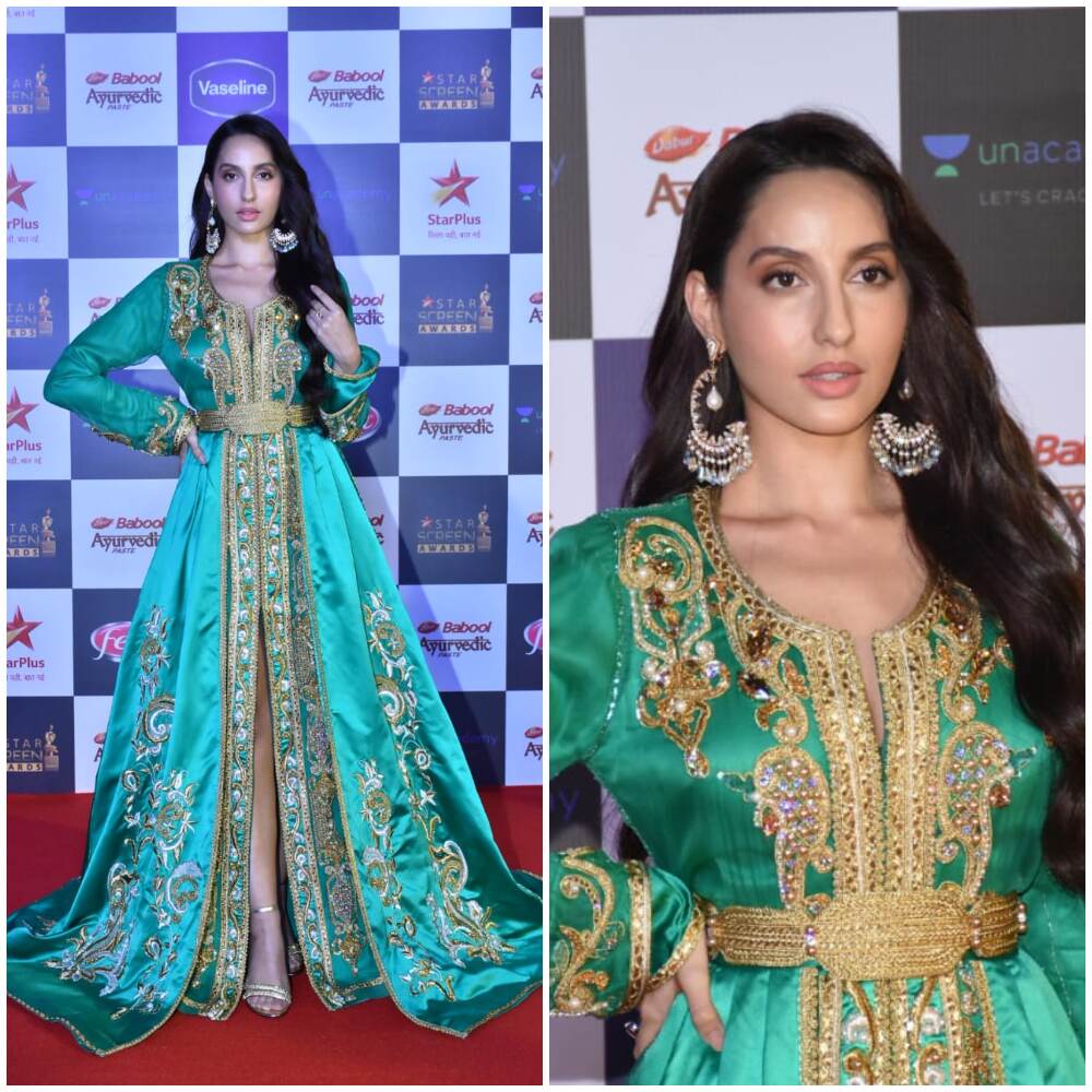 Nora Fatehi at Star Screen Awards 2019 (Photo Credits: Yogen Shah)