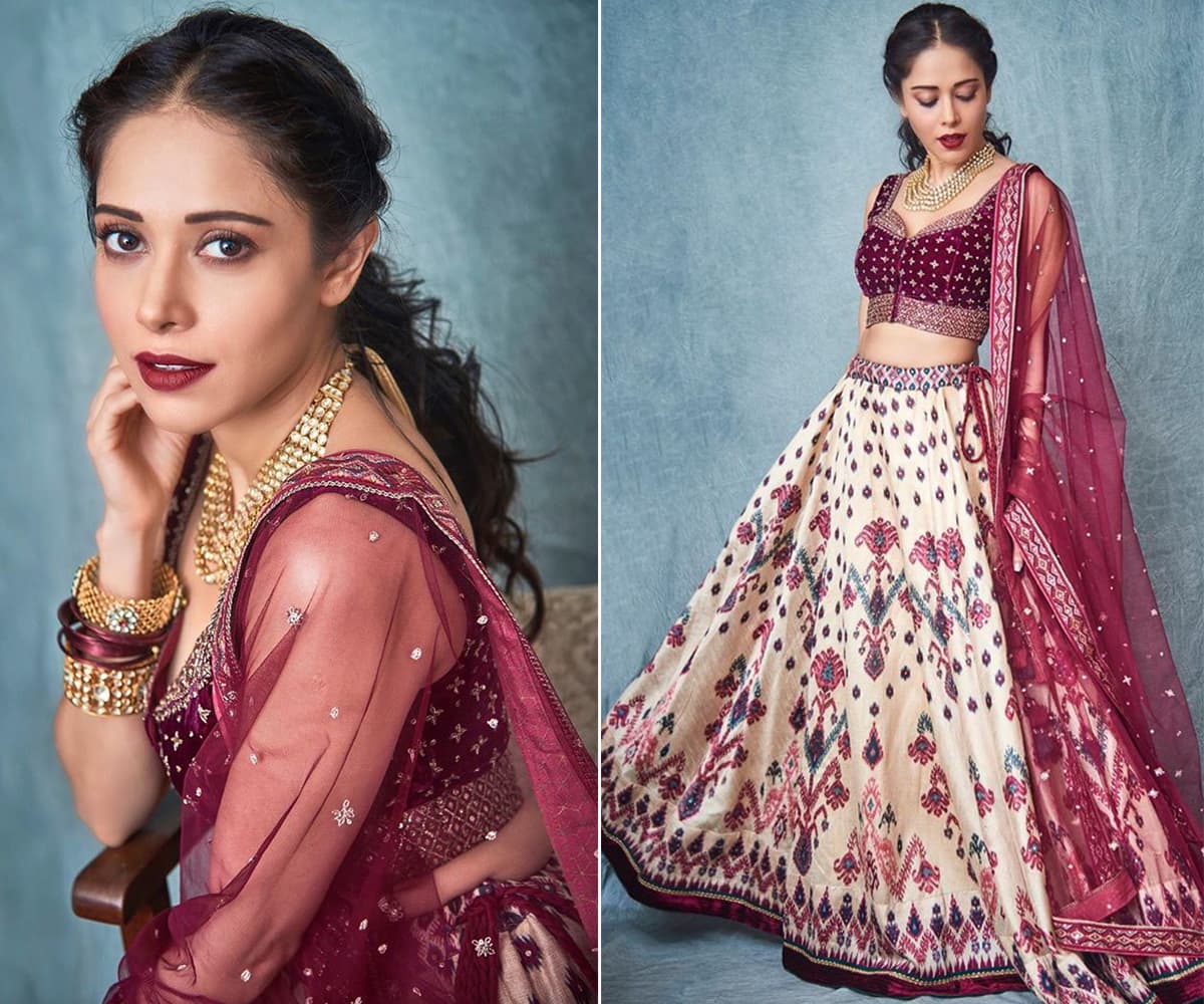 Nushrat Bharucha in Ritu Kumar