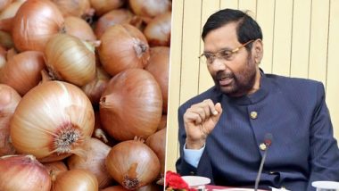 Modi Govt Has Contracted Additional 12,660 Metric Tonnes of Onions, Stock to Reach India by December 27: Ram Vilas Paswan