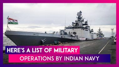 Indian Navy Day 2019: List of Daring Military Operations by Indian Navy