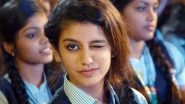 Love Hackers: Priya Prakash Varrier Starts Shooting for the 2nd Schedule of Her Bollywood Film