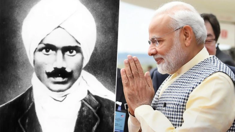 PM Narendra Modi Remembers Subramania Bharathi on Freedom Fighter's Birth Anniversary, Calls Great Tamil Writer 'Symbol of Patriotism, Social Reform and Poetic Genius'