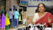Public Sector Banks Disbursed Rs 2.39 Lakh Crore Credit in November, MSMEs, Farmers Benefited Through 'Loan Melas': Nirmala Sitharaman