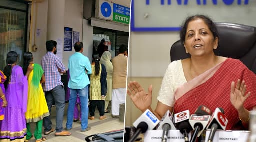 Public Sector Banks Disbursed Rs 2.39 Lakh Crore Credit in November, MSMEs, Farmers Benefited Through 'Loan Melas': Nirmala Sitharaman Public Sector Banks Disbursed Rs 2.39 Lakh Crore Credit in November, MSMEs, Farmers Benefited Through 'Loan Melas': Nirmala Sitharaman