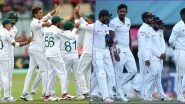 Pakistan vs Sri Lanka Head-to-Head Record in Tests: Ahead of Historic Test in Rawalpindi, Here&rsquo;re Match Results of Last 5 PAK vs SL Encounters in The Longest Format