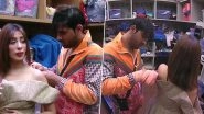 Bigg Boss 13: Paras Chhabra Lends a Helping Hand to Mahira Sharma, Fixes and Pulls the Strap of Her Dress to Adjust the Sleeves (Watch Video)