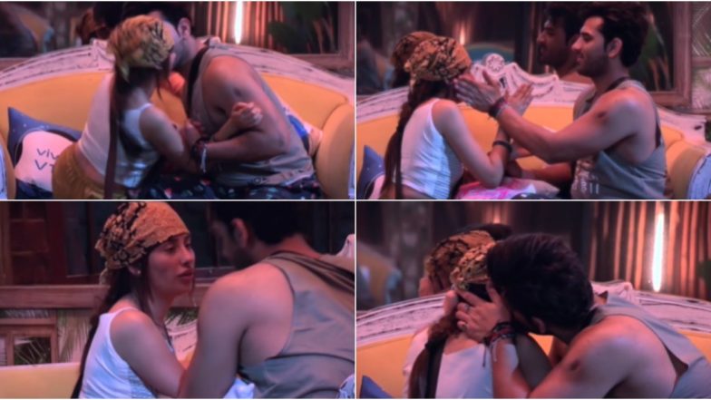 Bigg Boss 13: Paras Chhabra Serenades Mahira Sharma With Kisses, Are They Falling In Love? (Watch Video)