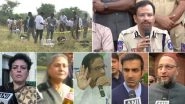Hyderabad 'Encounter' Draws Mixed Political Reactions: From Asaduddin Owaisi to P Chidambaram, Here's Who Said What