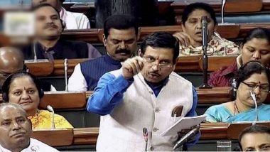 'Sonia Gandhi is an Intruder': Union Minister Prahlad Joshi Hits Back at Congress' Adhir Ranjan Chowdhury Amid Row Over NRC in Parliament