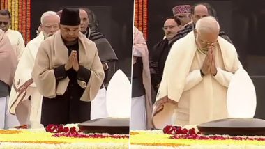 Atal Bihari Vajpayee 95th Birth Anniversary: President Ram Nath Kovind, PM Narendra Modi And Others Pay Tribute to Bharat Ratna Awardee at 'Sadaiv Atal' Memorial