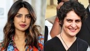 &lsquo;Priyanka Chopra Zindabad&rsquo;: Congress' Surender Kumar Does Blunder While Referring to Priyanka Gandhi Vadra; Watch Video