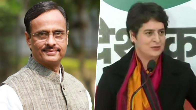 BJP Hits Back at Priyanka Gandhi With 'Disrespecting Hinduism' Charge For 'Saffron' Remark Against UP CM Yogi Adityanath