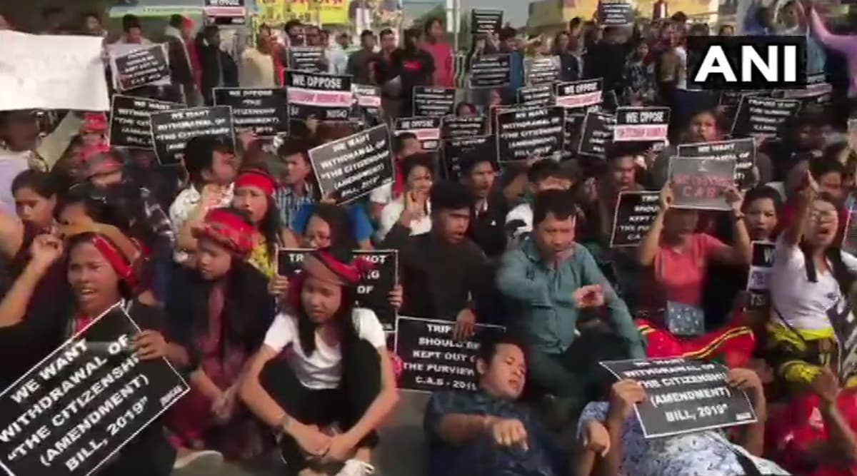 Delhi: NSU Stage Protests Against Citizenship Amendment Bill 2019 in National Capital Delhi: NSU Stage Protests Against Citizenship Amendment Bill 2019 in National Capital