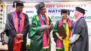 Pondicherry University: Hijab-Clad Student Rabiha Allegedly Asked to Leave Convocation Attended by President Kovind, Refuses Gold Medal in Protest (Watch Video)