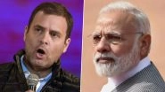 Rahul Gandhi Does a Tit For Tat, Tweets Video Clip of Narendra Modi Saying 'Delhi Has Been Made Rape Capital', Demands Apology From PM For the Speech