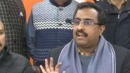 Article 370: BJP General Secretary Ram Madhav Says '30-32 Prominent Leaders Continue to be Under Detention in Jammu and Kashmir'