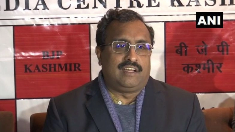 Ram Madhav in Quarantine After Jammu and Kashmir BJP Chief Ravinder Raina Tests Positive for COVID-19