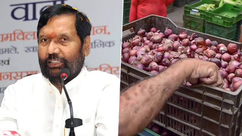 Onion Rising Prices: Criminal Complaint Registered Against Ram Vilas Paswan at Court of Muzaffarpur CJM