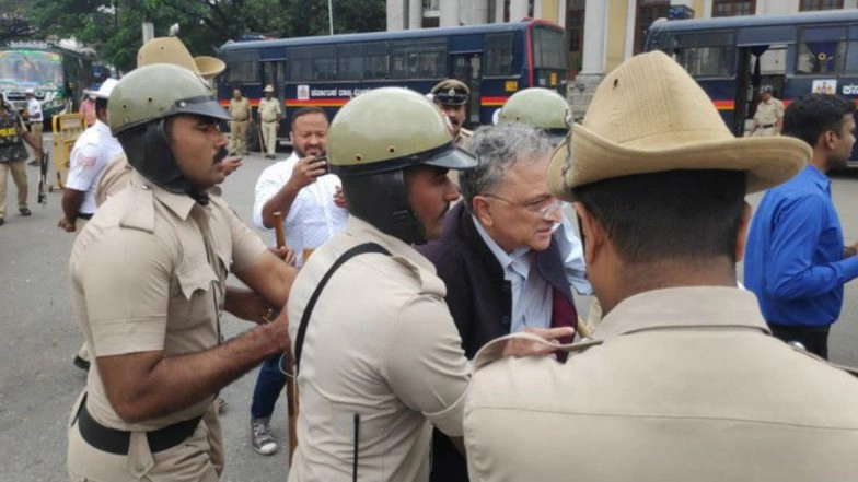 Ramachandra Guha Detained During Protest Against Citizenship Amendment Act in Bengaluru