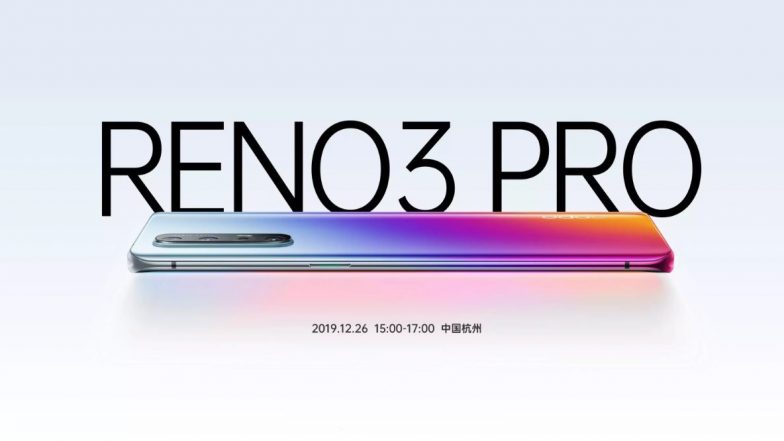 Oppo Reno 3, Reno 3 Pro & Oppo Enco Free True Wireless Earbuds To Be Launched on December 26; Expected Price, Features & Specifications