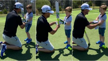 Ricky Ponting Joins Twitter, Shares Pictures with His Son!