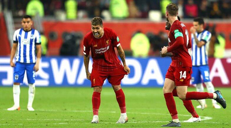 FIFA Club World Cup 2019–20, Monterrey 1–2 Liverpool: Roberto Firmino Late Goal Take Reds Into Final