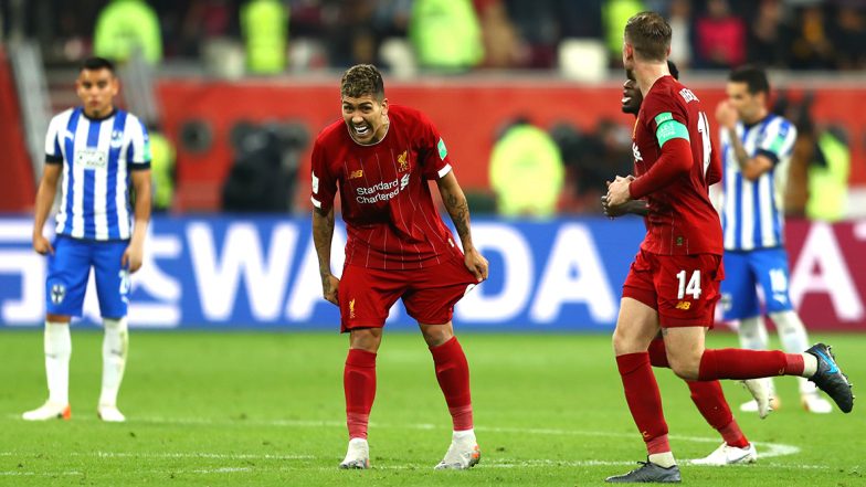 FIFA Club World Cup 2019–20, Monterrey 1–2 Liverpool Semi-Final Result: Roberto Firmino Injury-Time Goal Take Reds Into Final