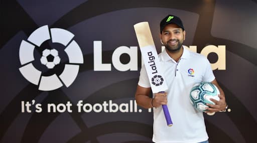 Rohit Sharma Named As New Brand Ambassador for La Liga in 