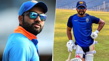 'Pose Kam Maar, Batting Karle Thoda' Rohit Sharma Trolls Kedar Jadhav Ahead of India vs West Indies Series 2019