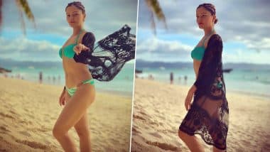 Rubina Dilaik Turns Into a Hottie As She Posts Sexy Bikini Pics From Her Beach Vacay With Abhinav Shukla