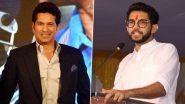Sachin Tendulkar's Security Cover Downgraded, Aaditya Thackeray's Upgraded to 'Z' Category