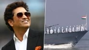 Indian Navy Day 2019: Sachin Tendulkar Shares Heart-Warming Twitter Post, Thanks Naval Personnel for Their Service to Nation