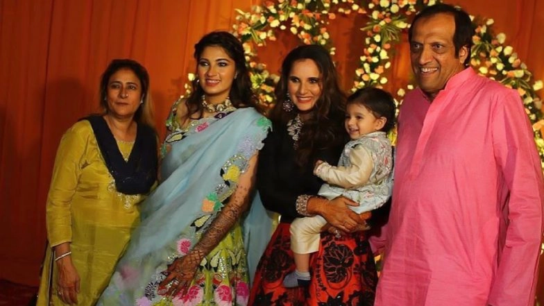 Anam-Asad Pre-Wedding Pics Out! Sania Mirza Shares Beautiful Family Photos Ahead of Her Sister’s Marriage With Mohammad Azharuddin’s Son