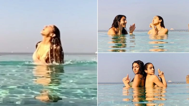 Sara Ali Khan's Perfect Hair Flip in The Pool is Hot and How! (View Pics and Video)