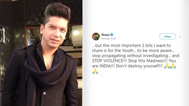 Shaan's Message to Youth on CAA Protests: Be More Aware, Stop Propagating Without Investigating (Read Tweets)