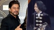 An International Star Dedicates His Award to Shah Rukh Khan, Expresses the Desire to Meet Him, and It&rsquo;s the Superstar&rsquo;s Humble Response Which Will Make You Smile (View Post)