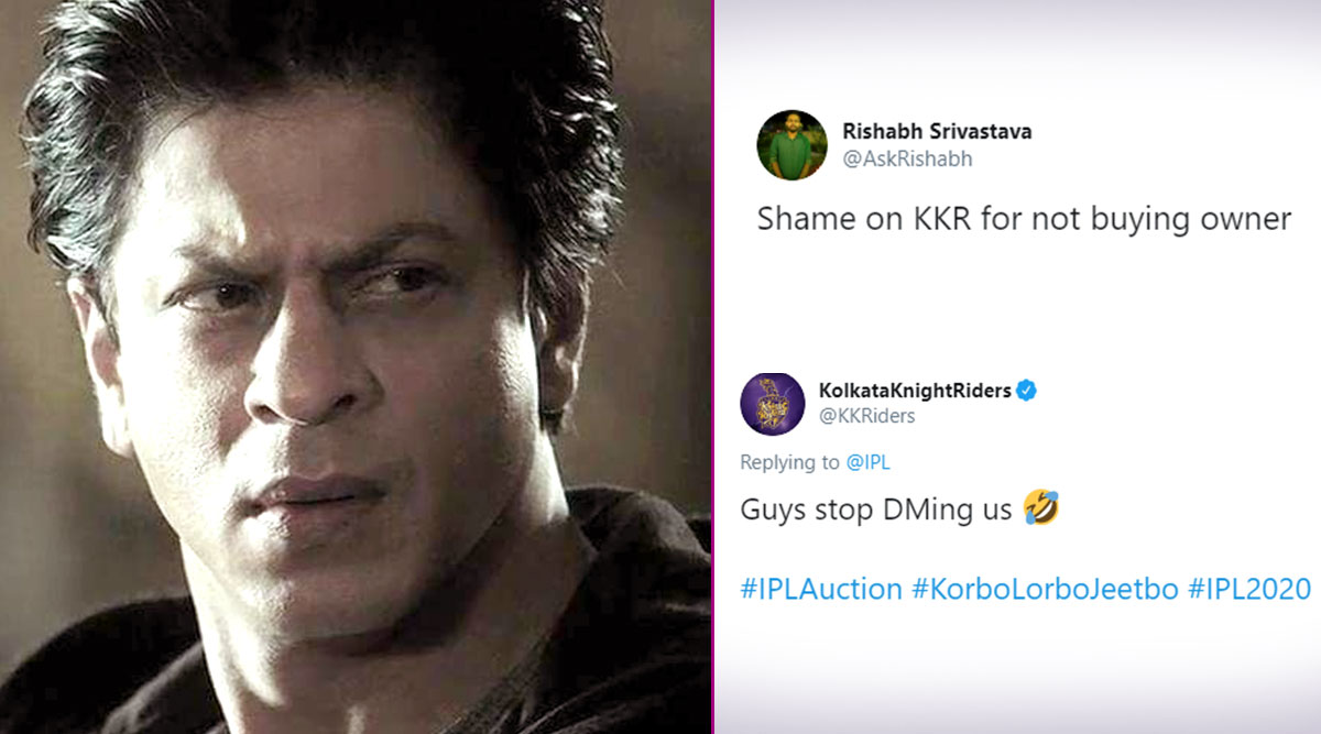 Shahrukh Khan Goes Unsold Funny Memes And Jokes Go Viral After Tamil Nadu Cricketer Finds No Buyers In Ipl 2020 Player Auction Latestly shahrukh khan goes unsold funny memes