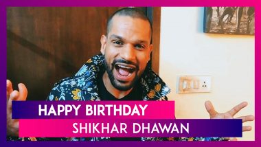 Shikhar Dhawan Birthday Special: 7 Little-Known Things About the Gabbar of Indian Cricket Team