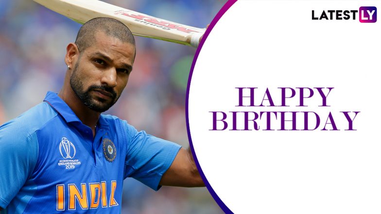 Shikhar Dhawan Family Photos With Wife Ayesha Mukherjee, Daughters Rhea-Aliyah and Son Zoravar Are Must-See On His 34th Birthday!