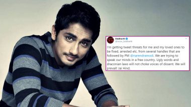 380px x 214px - Siddharth Parents Harassment â€“ Latest News Information updated on January  27, 2020 | Articles & Updates on Siddharth Parents Harassment | Photos &  Videos | LatestLY - Page 4