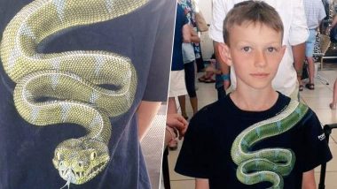 Boy With Snake Printed on His Shirt Asked to Take it Off by New Zealand Airport Authorities (View Pic)