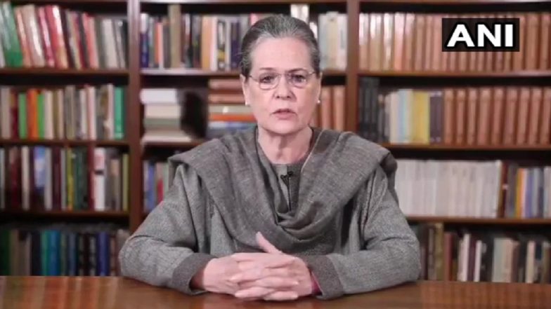 COVID-19 Surge in India: Country Paying Horrendous Price for Modi Govt’s Neglect of Pandemic, Says Sonia Gandhi