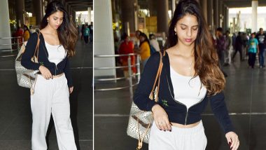 Suhana Khan Arrives in Mumbai Ahead of New Year's Eve and We Wonder If She's All Set to Party With Her BFF Ananya Panday Soon! 