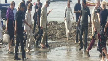 Swedish Royal Couple Clean Up Mumbai's Versova Beach with Climate Activist Afroz Shah