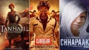 It&rsquo;s Ajay Devgn&rsquo;s Tanhaji vs Rajinikanth&rsquo;s Darbar vs Deepika Padukone&rsquo;s Chhapaak! 3 Big Films to Clash This January 2020