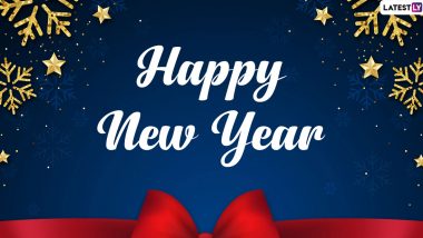 Happy New Year 2020 HD Images and Greeting Cards: WhatsApp Stickers, Hike GIF Messages, Facebook Quotes, Insta Captions and SMS Templates to Send on New Year’s Eve