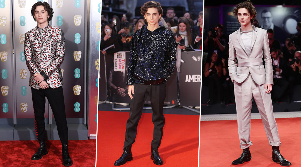 Timothee Chalamet in Louis Vuitton - King Premiere Bfi - 1