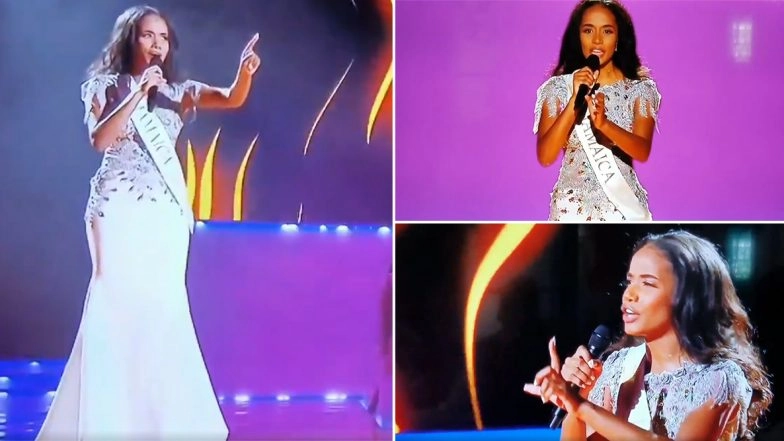 Miss World 2019 Winner Toni-Ann Singh of Jamaica Sang a Beautiful Rendition of Whitney Houston's 'I Have Nothing' on Stage, Watch Emotional Video